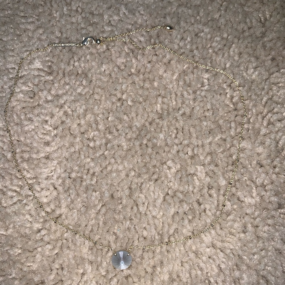 Kendra Scott gold choker necklace